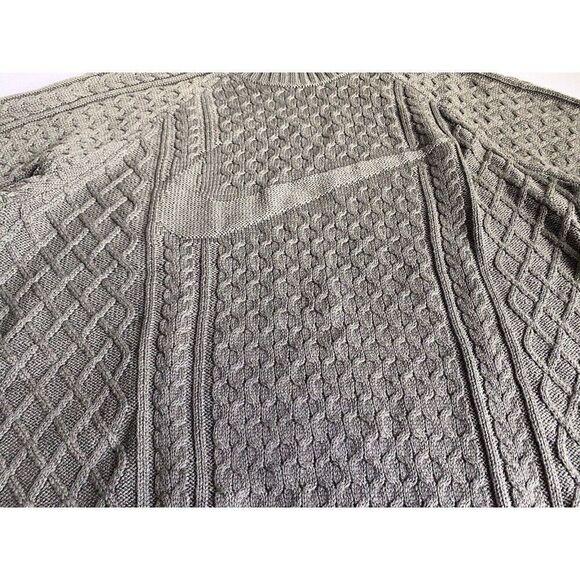 Nike Life Cable Knit Turtleneck Sweater Green FB7770-325 Men's Size M NEW - Picture 5 of 14